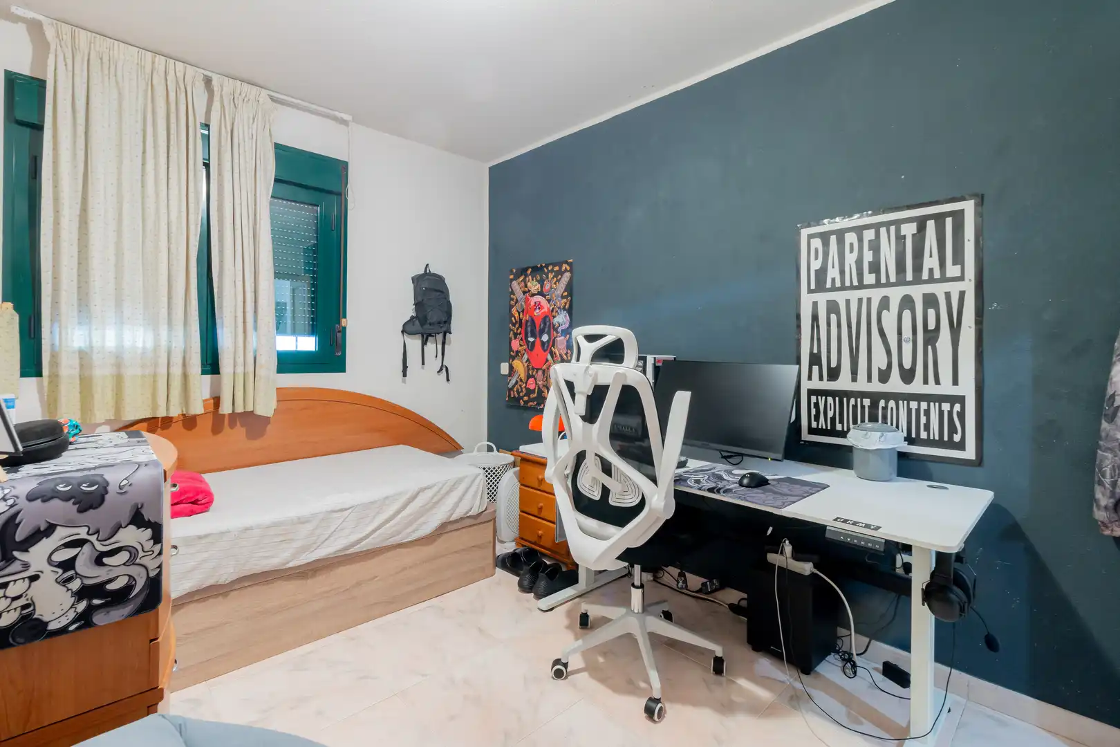 Schlafzimmer von Wohnung zum Verkauf in Pinto mit Heizung