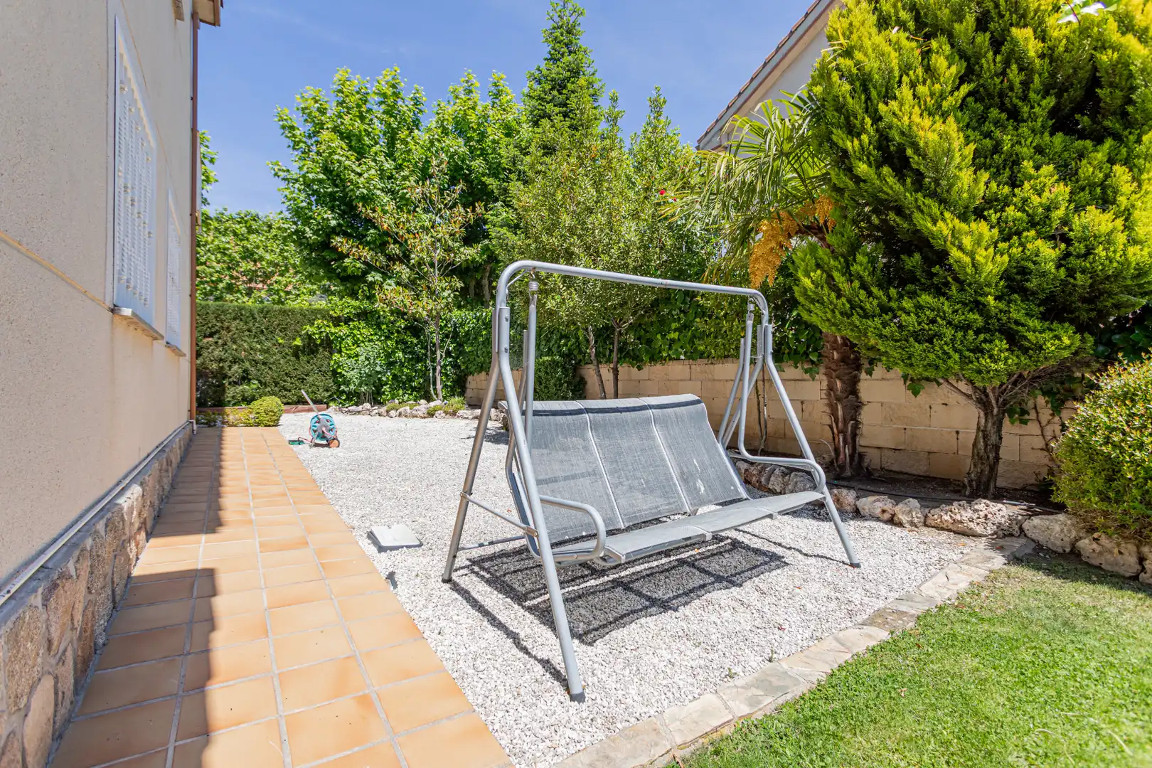 Garden of Detached homes for sale in Moralzarzal  with Heating, Furnished and Oven