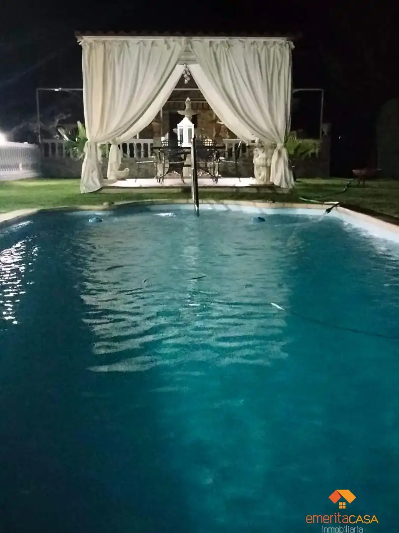 Piscina de Finca rústica en venda en Arroyo de San Serván amb Piscina