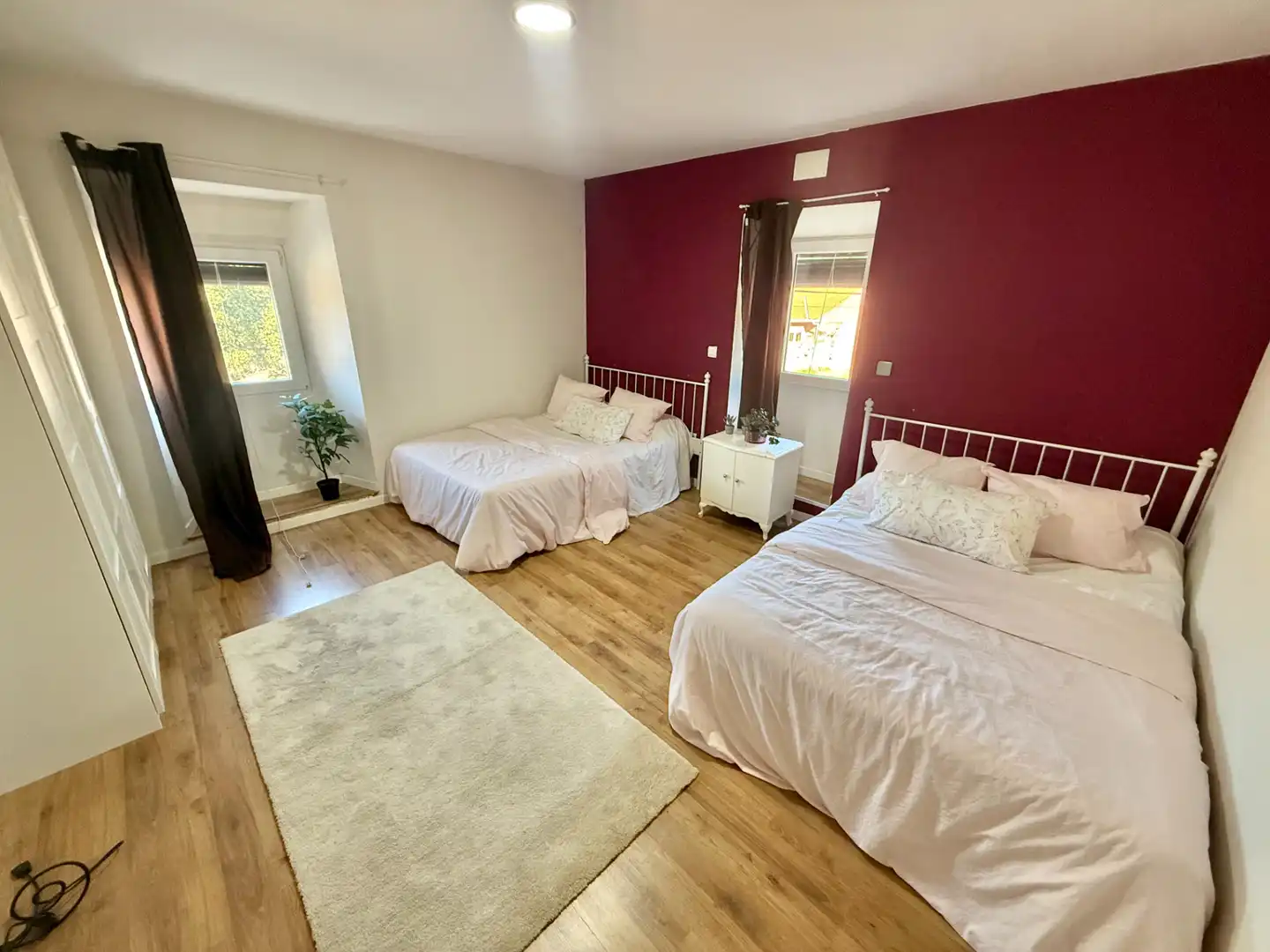 Schlafzimmer von Country house zum Verkauf in Torquemada mit Parkett, Terrasse und Möbliert