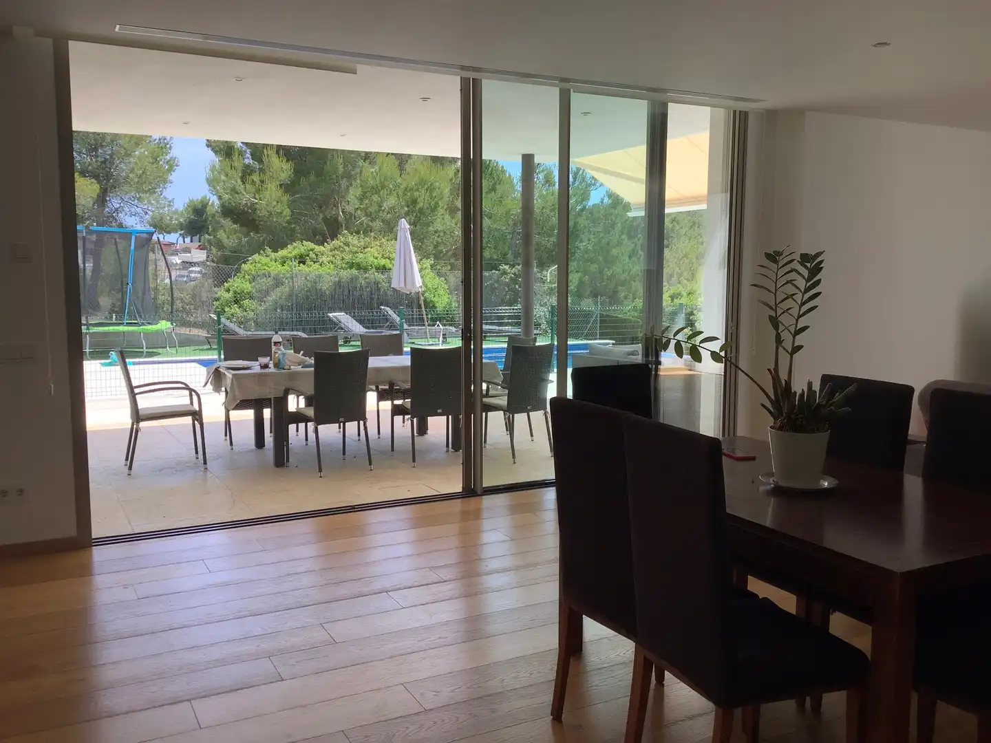 Esszimmer von Haus oder Chalet zum Verkauf in Calvià mit Klimaanlage, Privatgarten und Terrasse