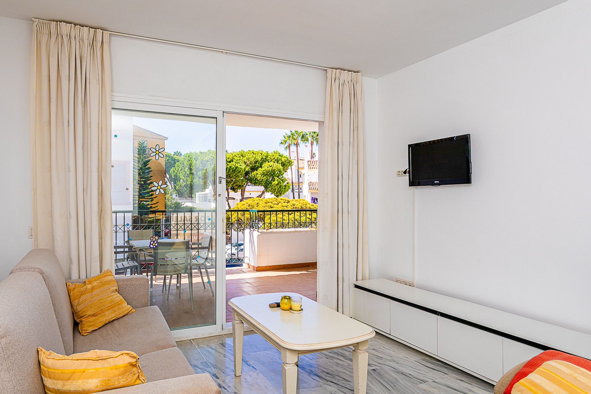 Bedroom of Apartment for sale in Mijas  with Air Conditioner, Terrace and Swimming Pool