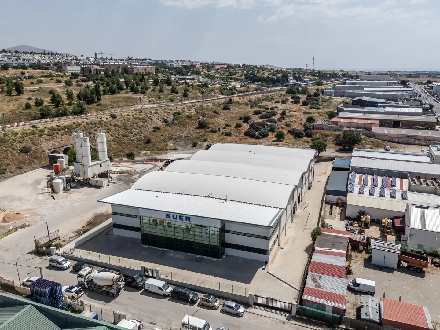 Exterior view of Industrial buildings for sale in Colmenar Viejo  with Heating