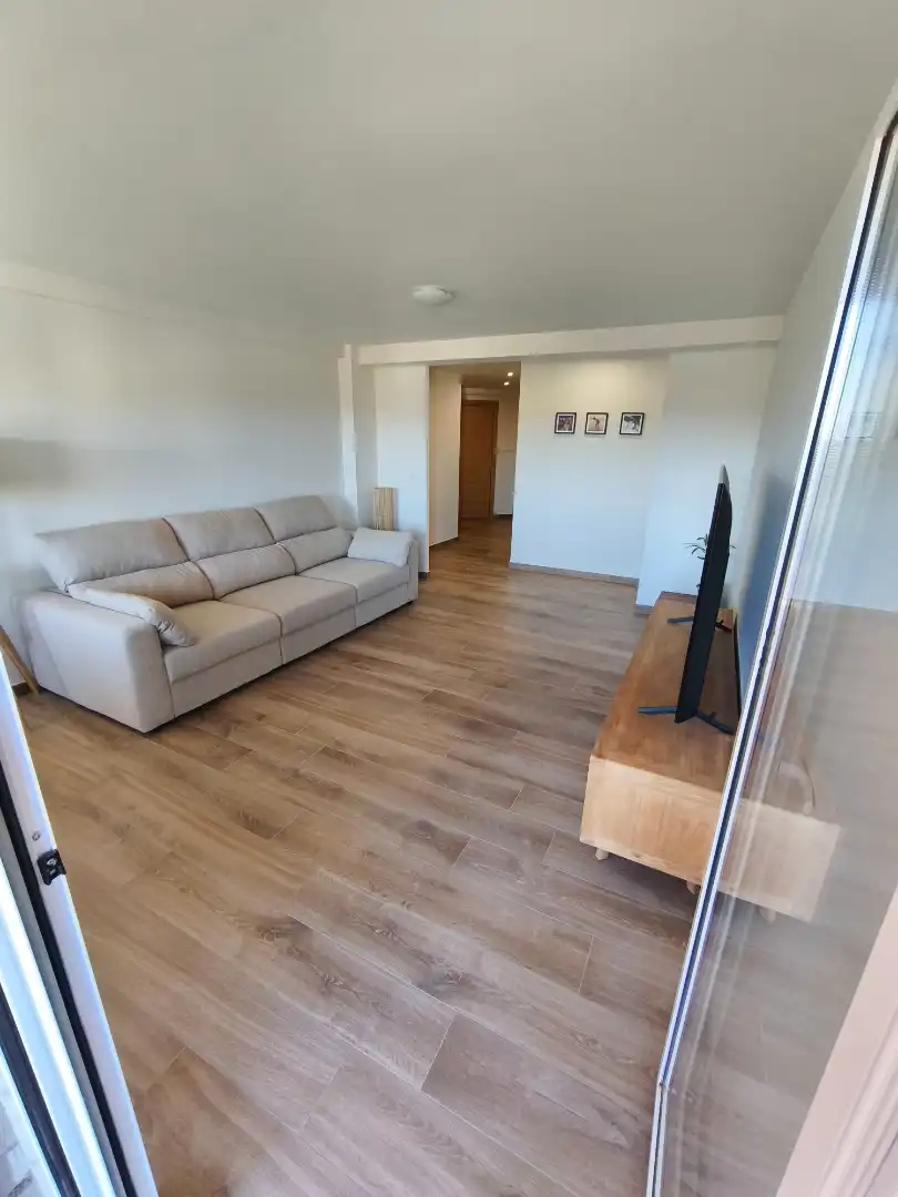 Sala de estar de Piso en venta en Fraga con Aire acondicionado, Terraza y Amueblado