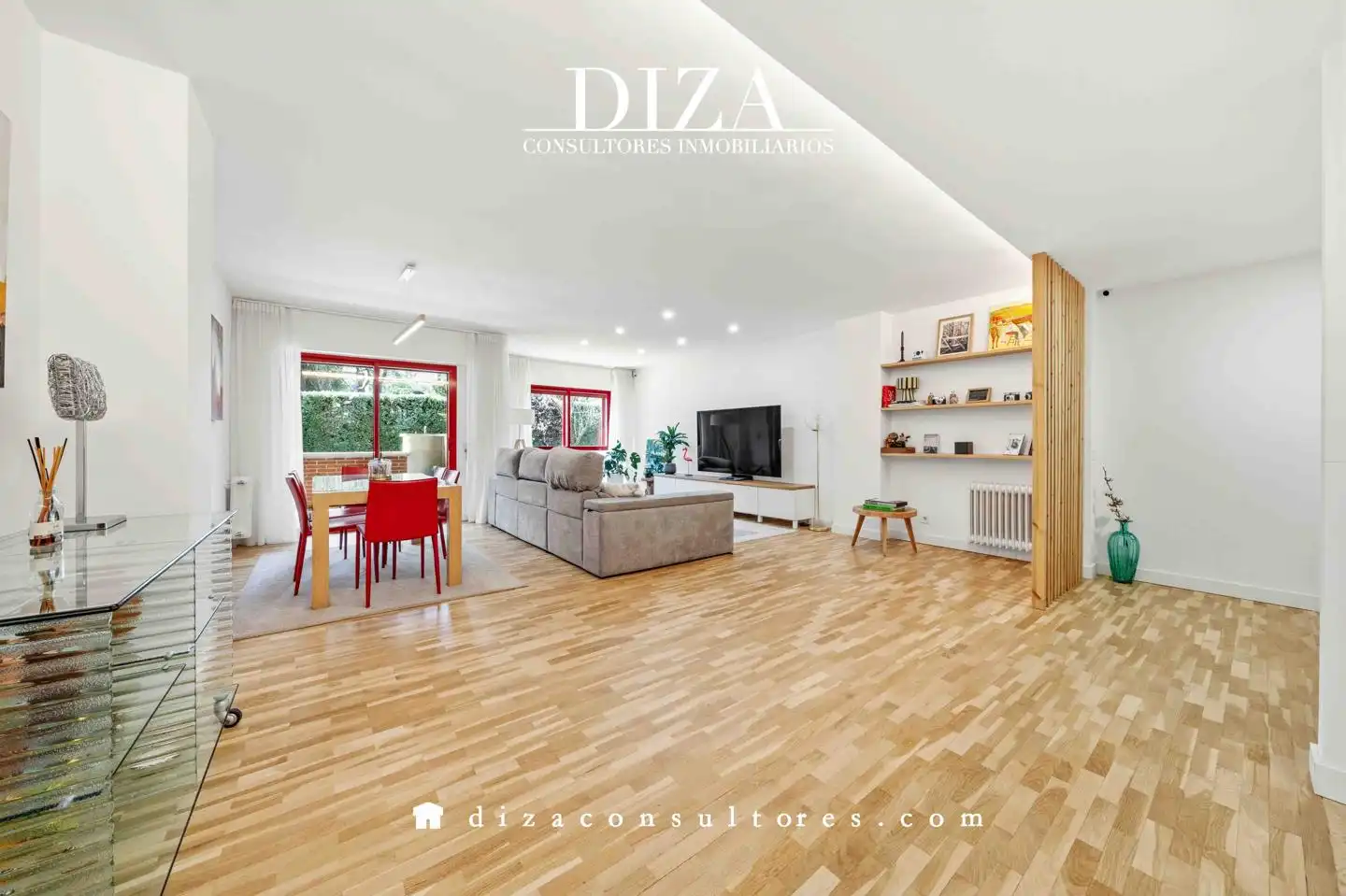 Sala d'estar de Pis en venda en Pozuelo de Alarcón amb Aire condicionat, Calefacció i Terrassa