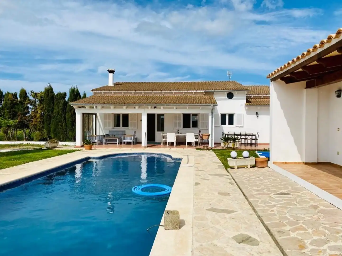 Piscina de Casa o chalet de alquiler en Sa Pobla con Aire acondicionado, Calefacción y Jardín privado