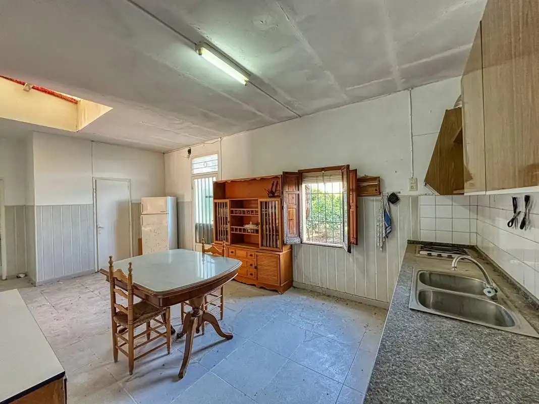 Cuina de Casa o xalet en venda en Beniarbeig amb Jardí privat, Terrassa i Traster
