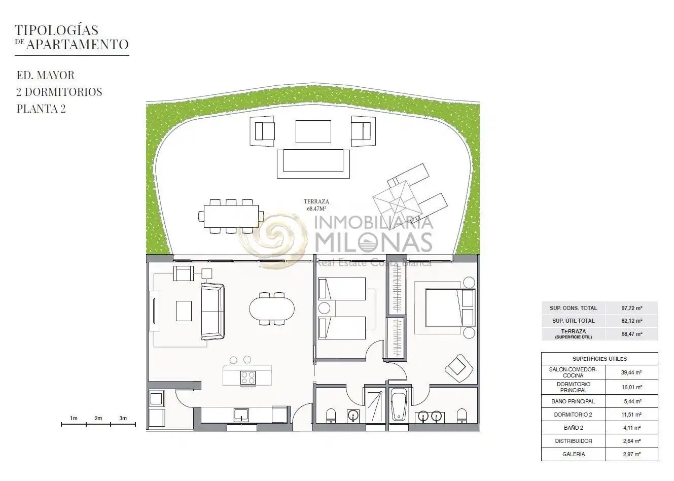 Apartments for sale in L'Alfàs del Pi  with Air Conditioner, Private garden and Terrace