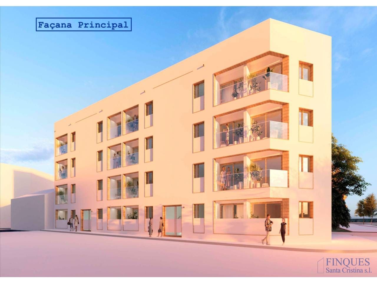 Exterior view of Flat for sale in Santa Cristina d'Aro  with Air Conditioner, Heating and Private garden