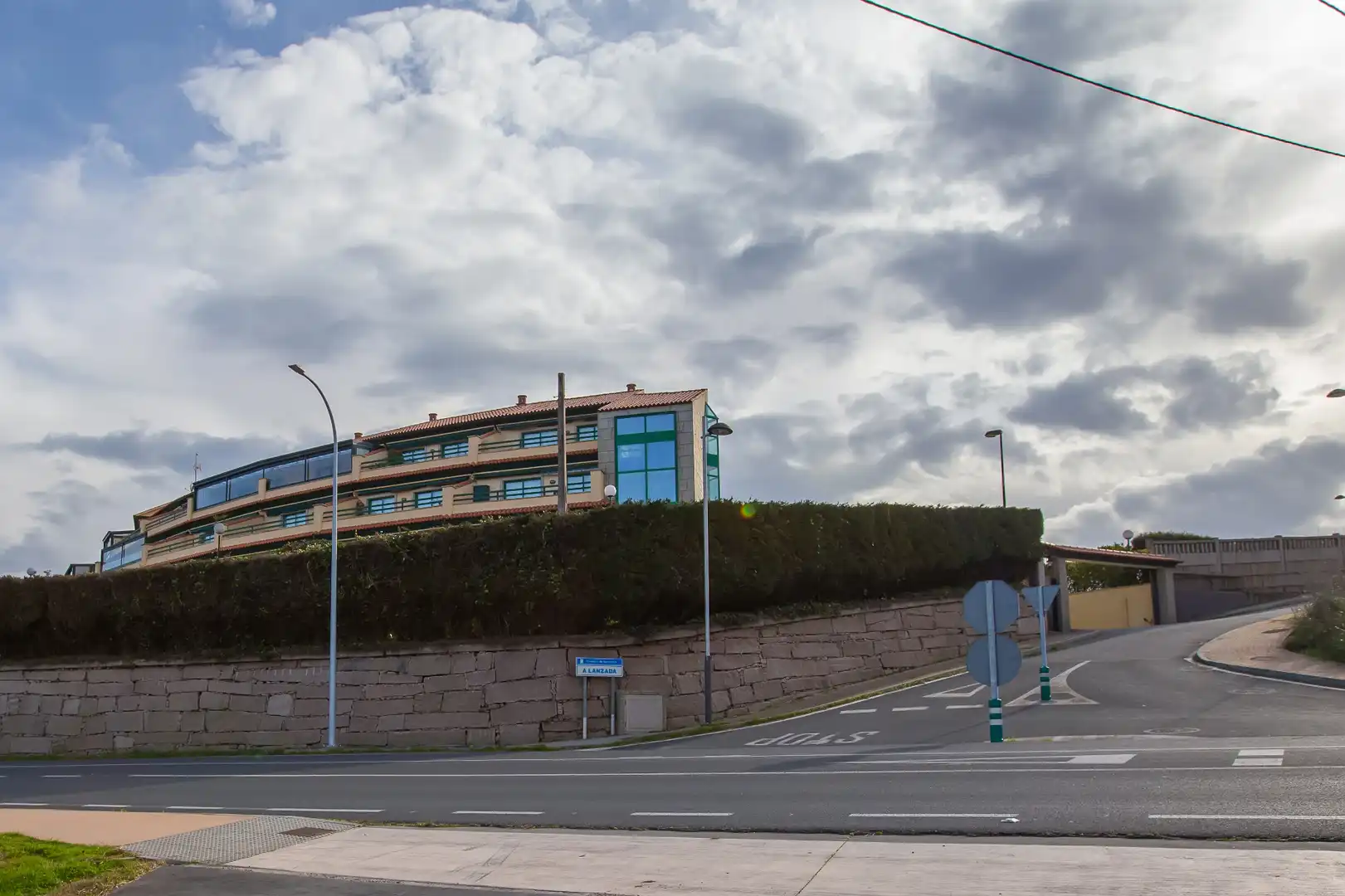 Vista exterior de Apartament en venda en Sanxenxo amb Terrassa, Traster i Moblat
