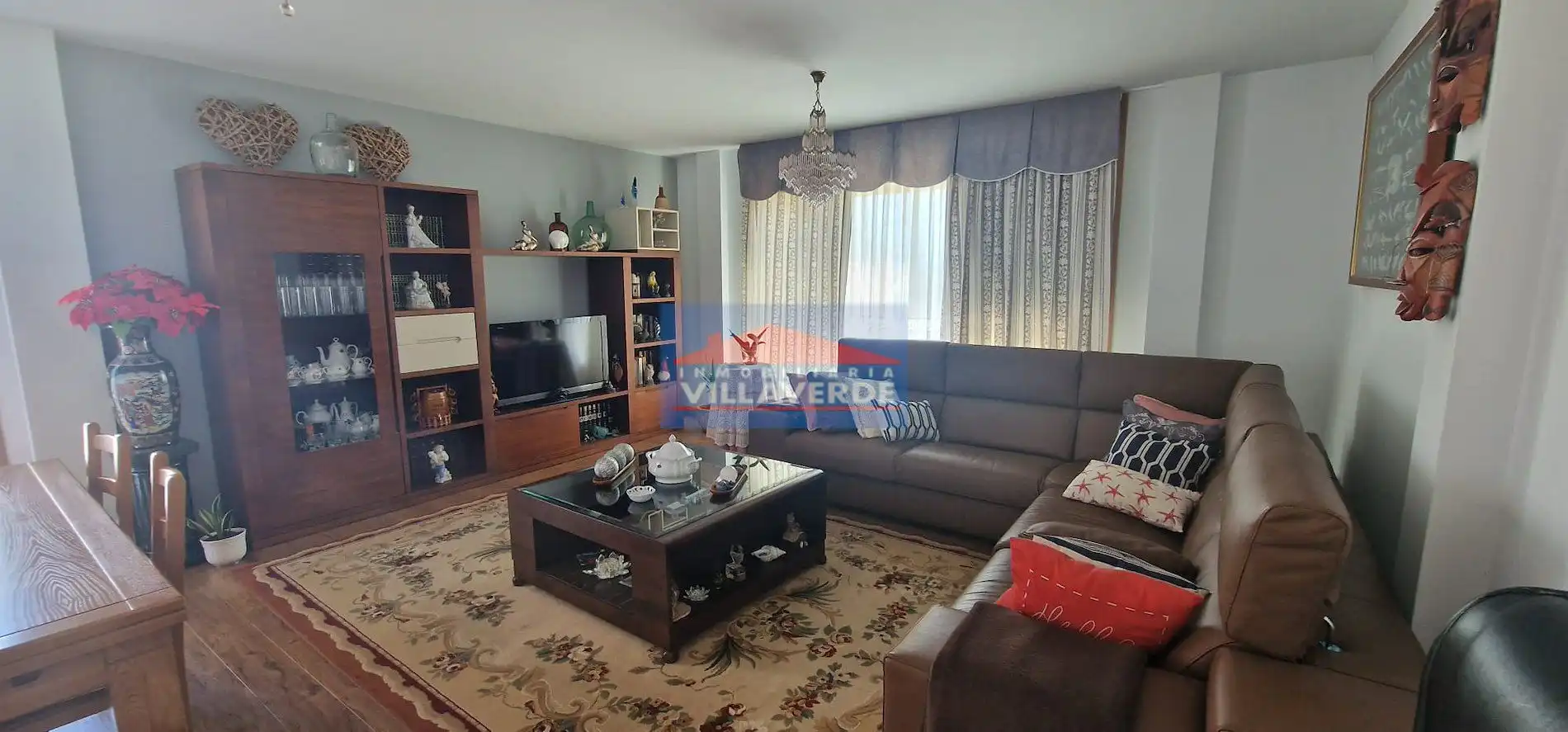 Sala de estar de Casa o chalet en venta en Cangas  con Terraza, Trastero y Piscina