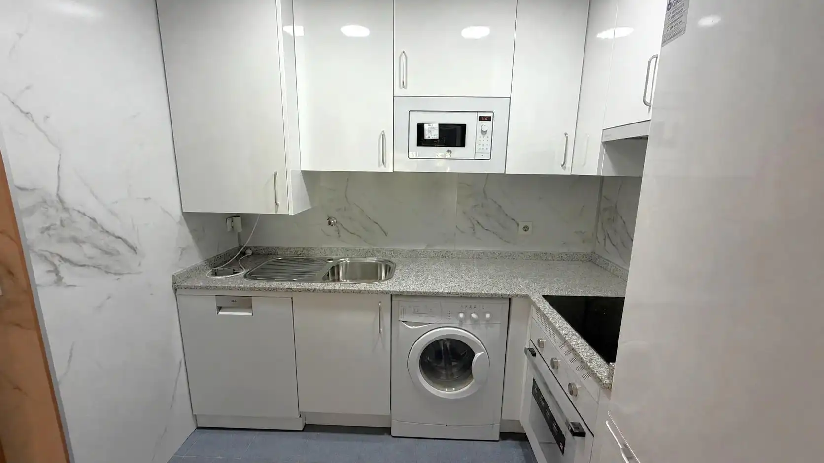 Cuina de Pis de lloguer en Madrid amb Aire condicionat, Calefacció i Parquet