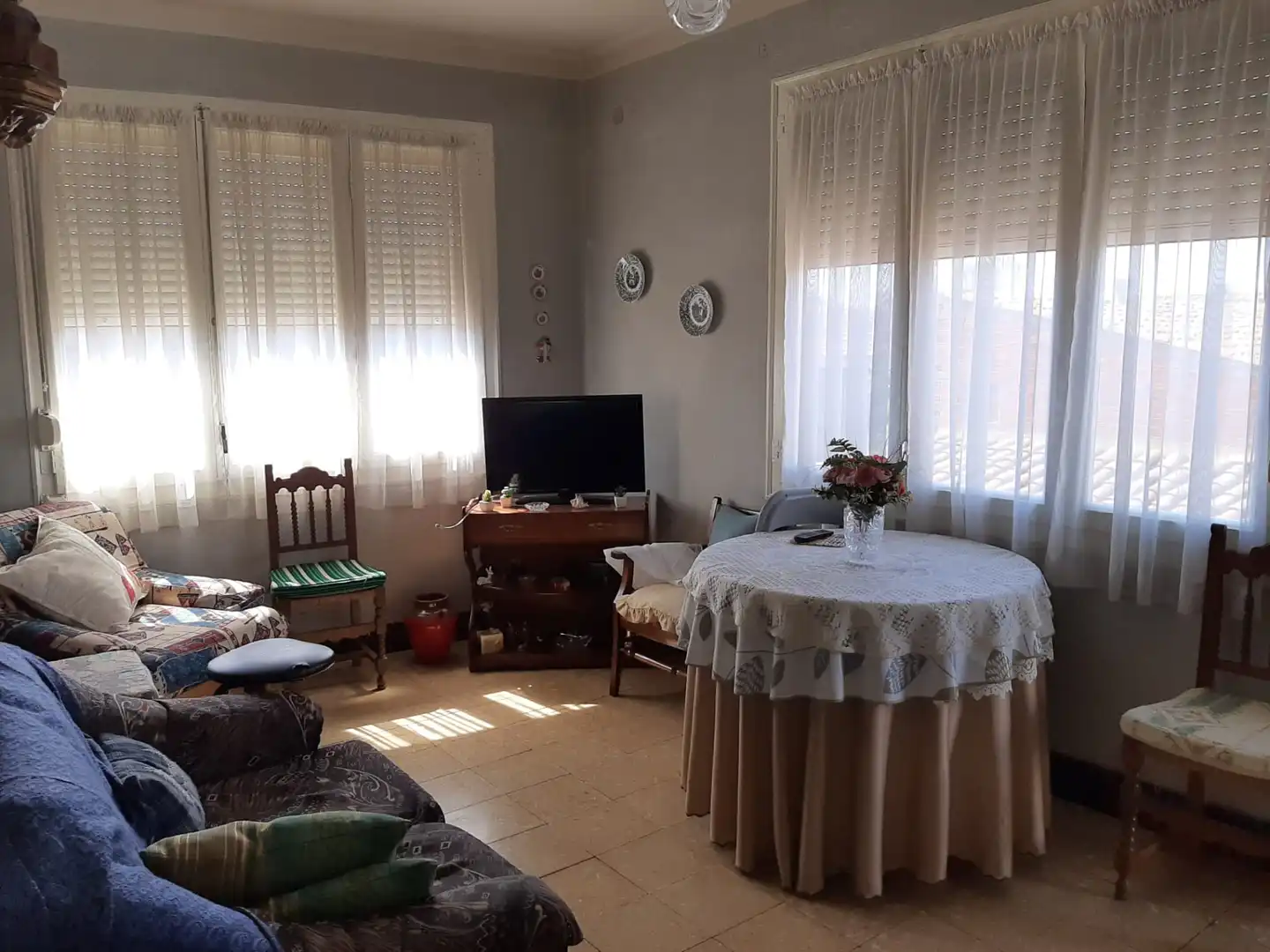 Sala d'estar de Casa o xalet en venda en Ivars d'Urgell amb Jardí privat, Terrassa i Traster