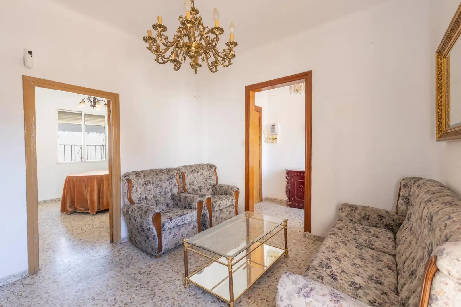 Sala de estar de Piso en venta en Granada