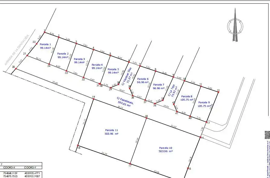 Residential land for sale in Núcleo urbano, imagen 5