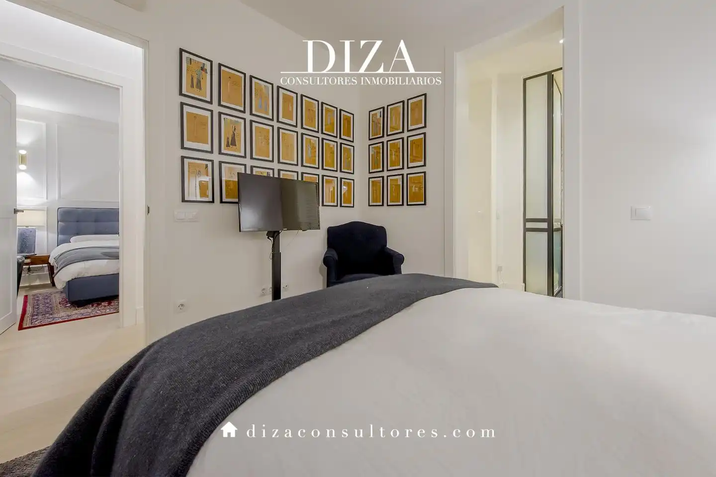 Bedroom of Apartments for sale in Madrid  with Air Conditioner and Heating
