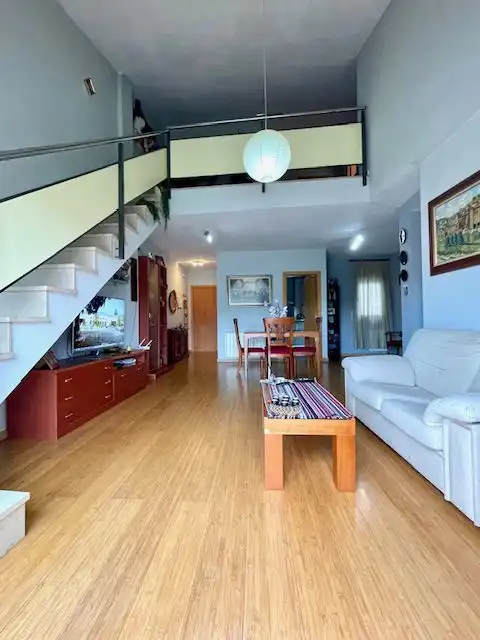Sala de estar de Dúplex en venta en Sant Martí Sarroca con Calefacción, Terraza y Balcón