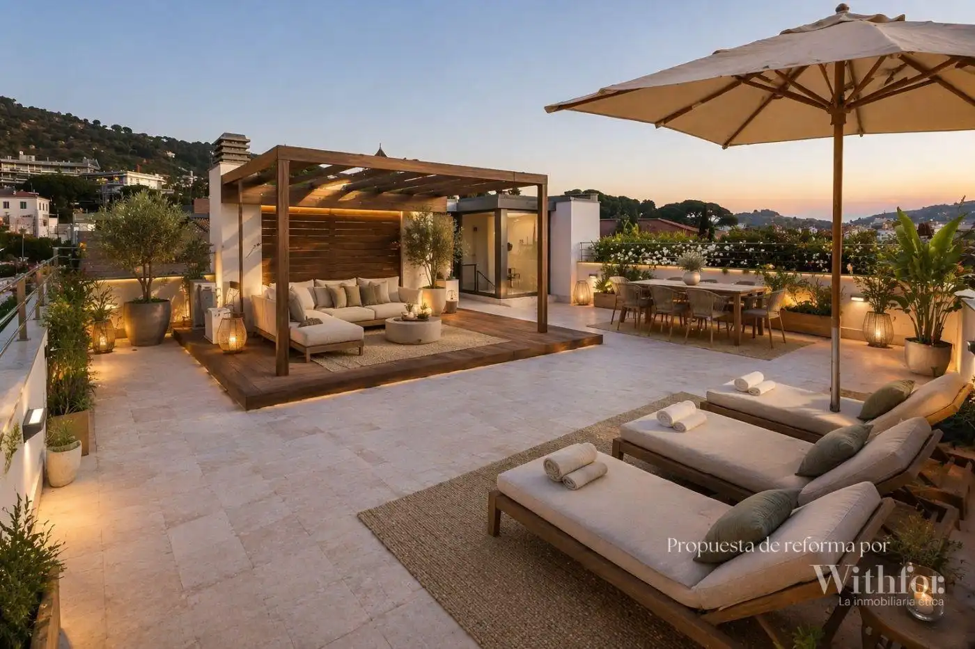 Terrace of Attic for sale in Barcelona  with Air Conditioner, Heating and Terrace