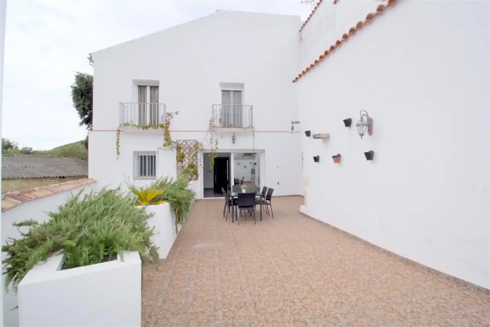 Vista exterior de Casa o chalet en venta en Alcalá del Valle con Jardín privado, Trastero y Piscina