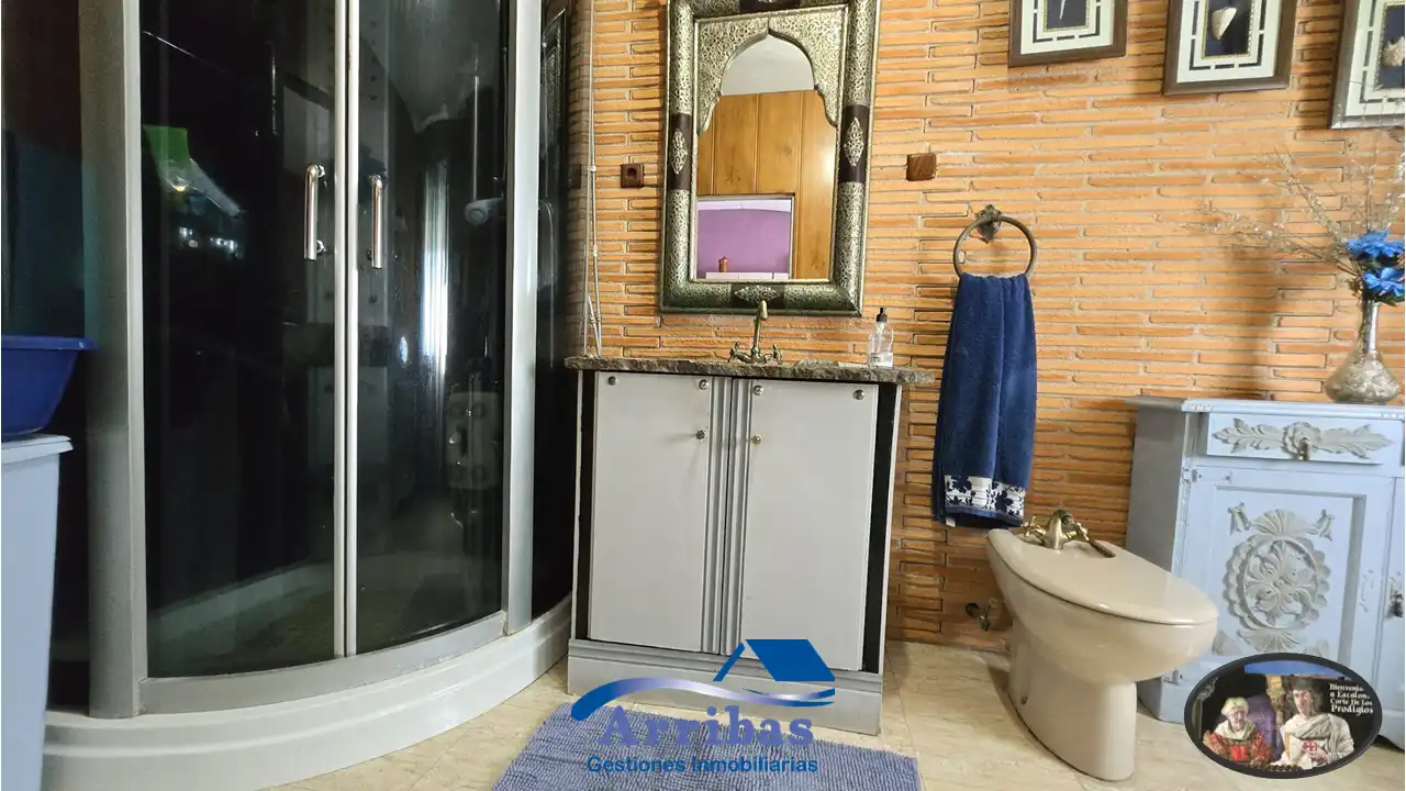 Bathroom of Houses for sale in Escalona  with Heating, Private garden and Terrace