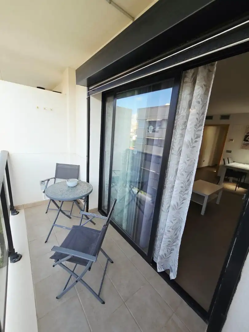 Balcony of Apartments for sale in Benidorm  with Air Conditioner, Terrace and Furnished
