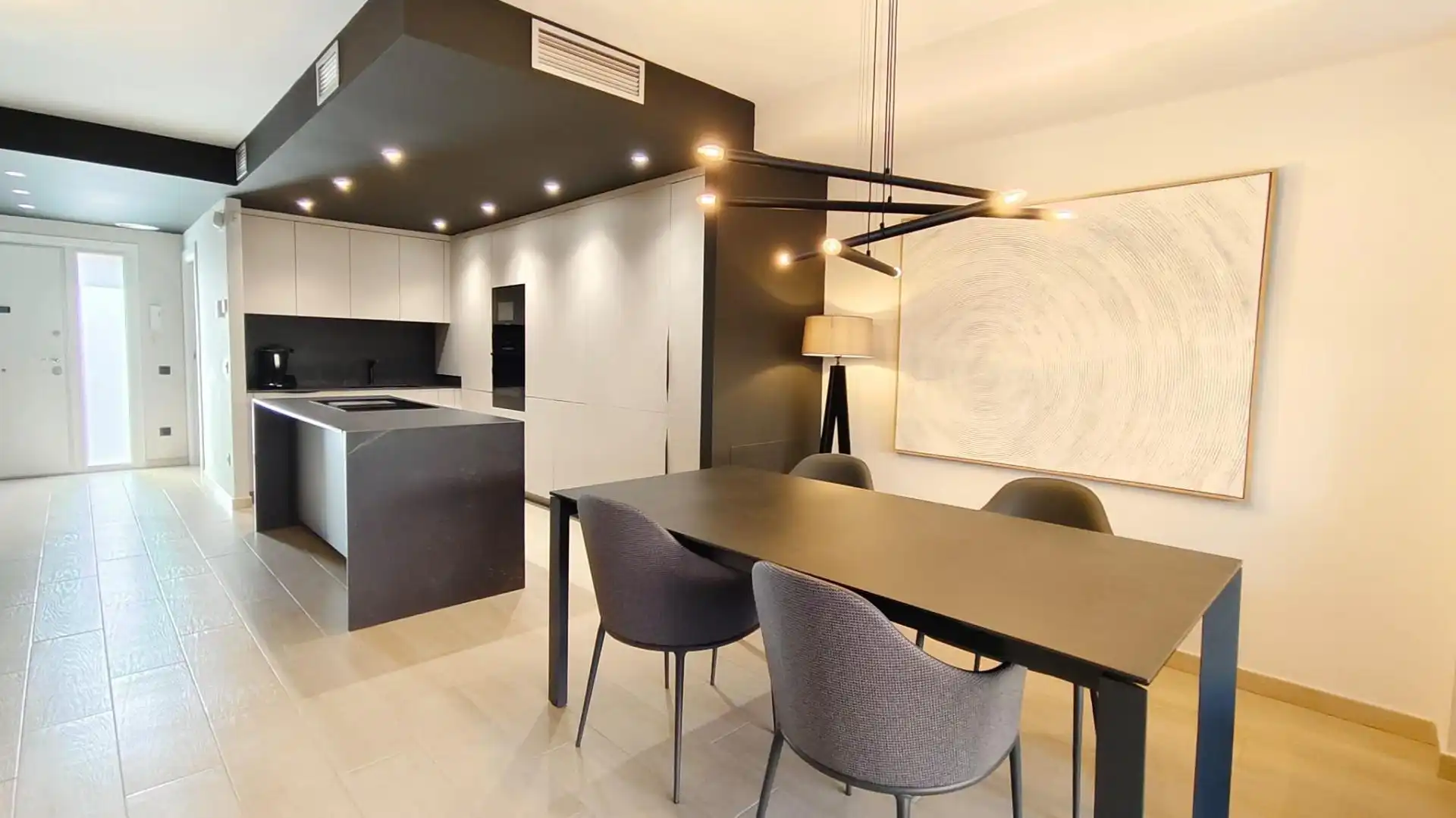 Cocina de Casa adosada en venta en Quart con Calefacción, Jardín privado y Terraza
