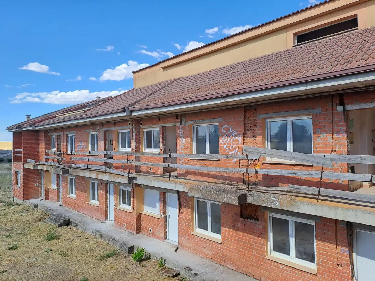 Vista exterior de Piso en venta en Campo de San Pedro con Calefacción