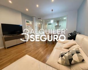 Living room of Flat to rent in  Madrid Capital  with Air Conditioner and Terrace