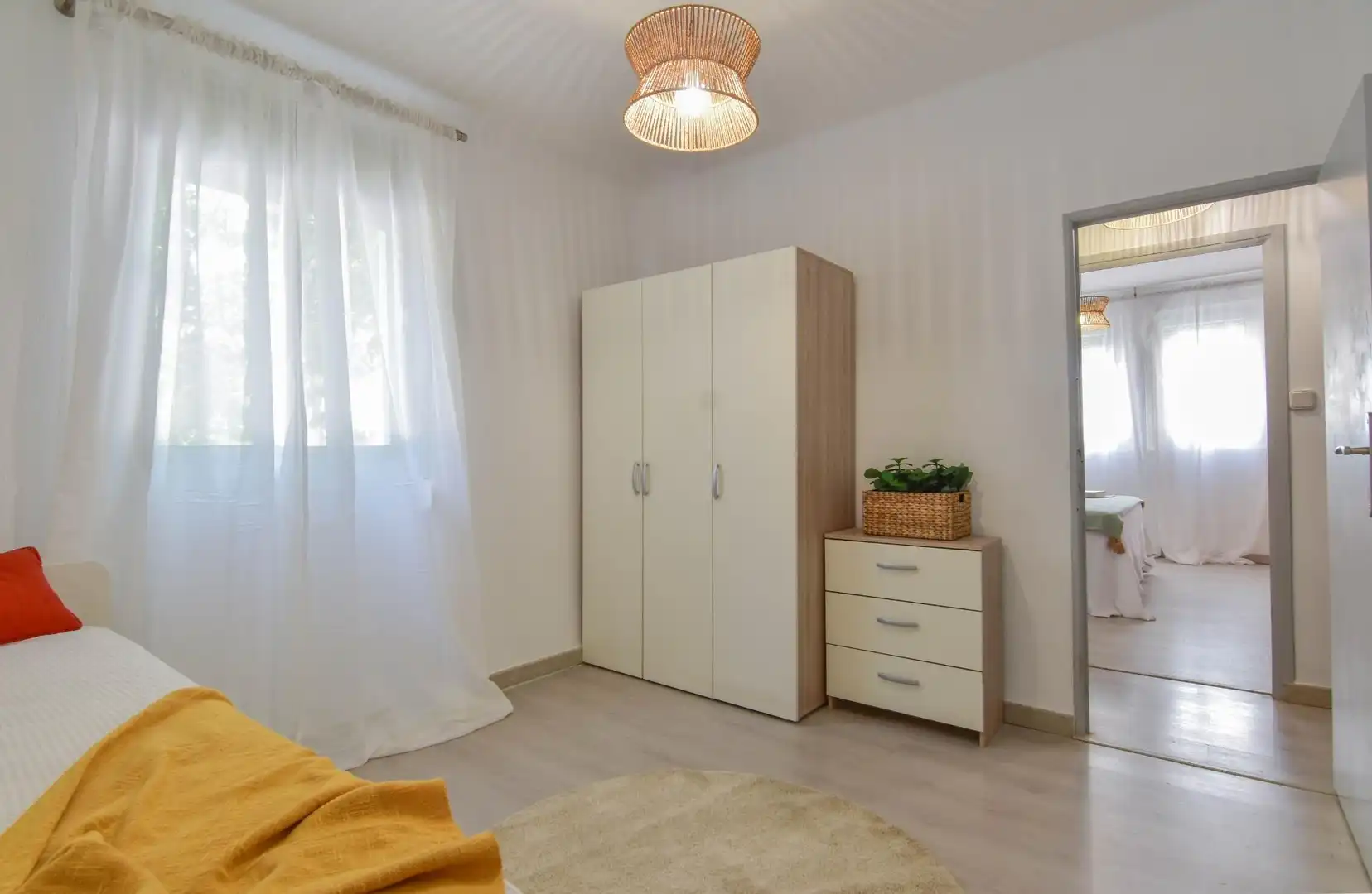 Schlafzimmer von Wohnung zum Verkauf in Alboraya mit Klimaanlage, Abstellraum und Balkon