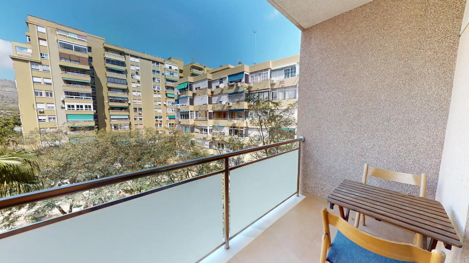 Balcony of Flat for rent in Torremolinos  with Air Conditioner, Heating and Terrace