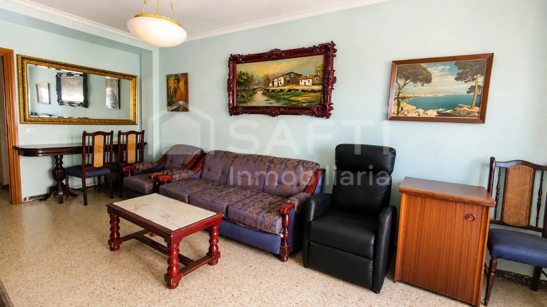 Living room of Flat for sale in Salamanca  with Heating and Balcony