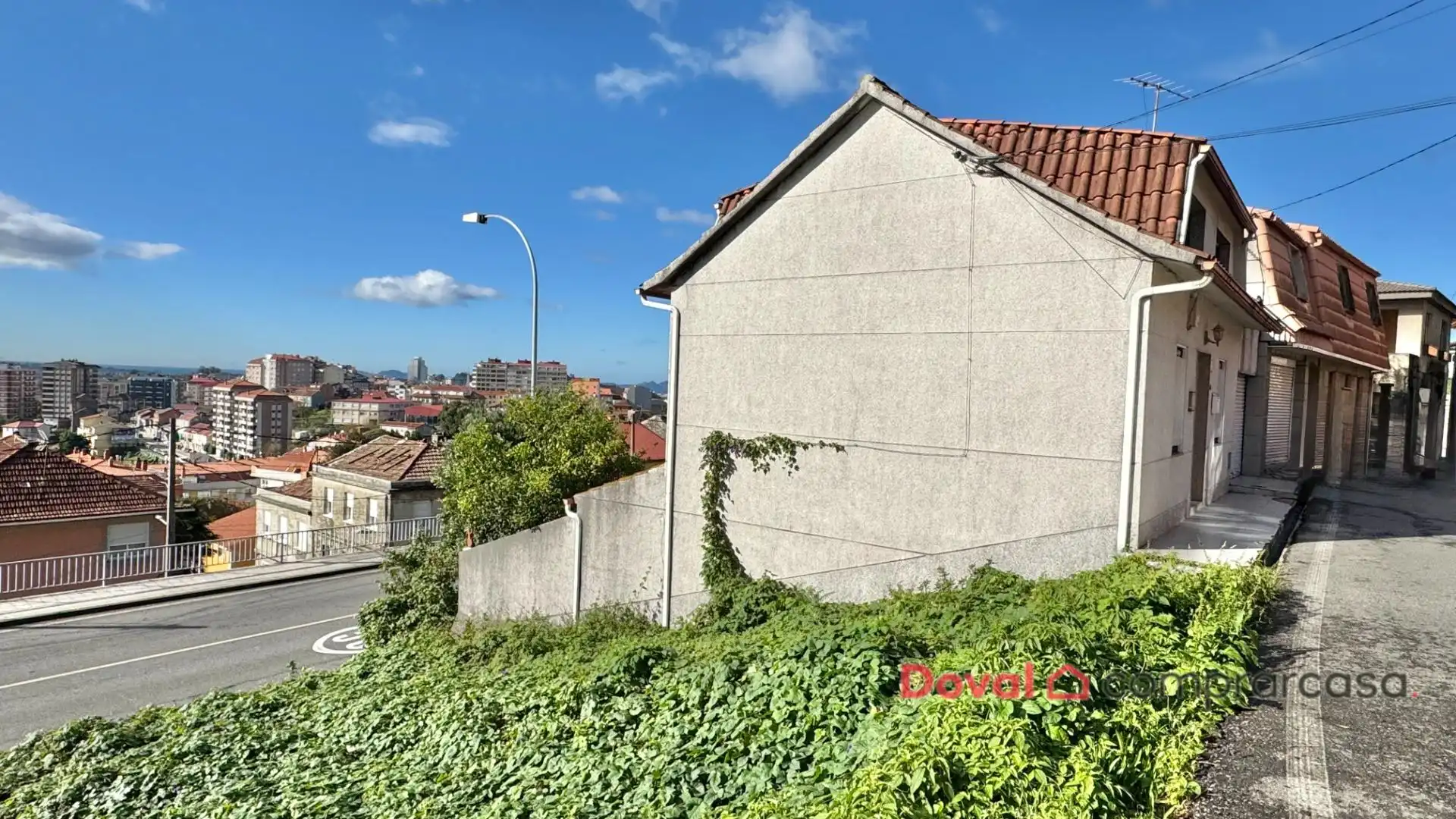 Exterior view of Houses for sale in Vigo   with Heating, Private garden and Parquet flooring