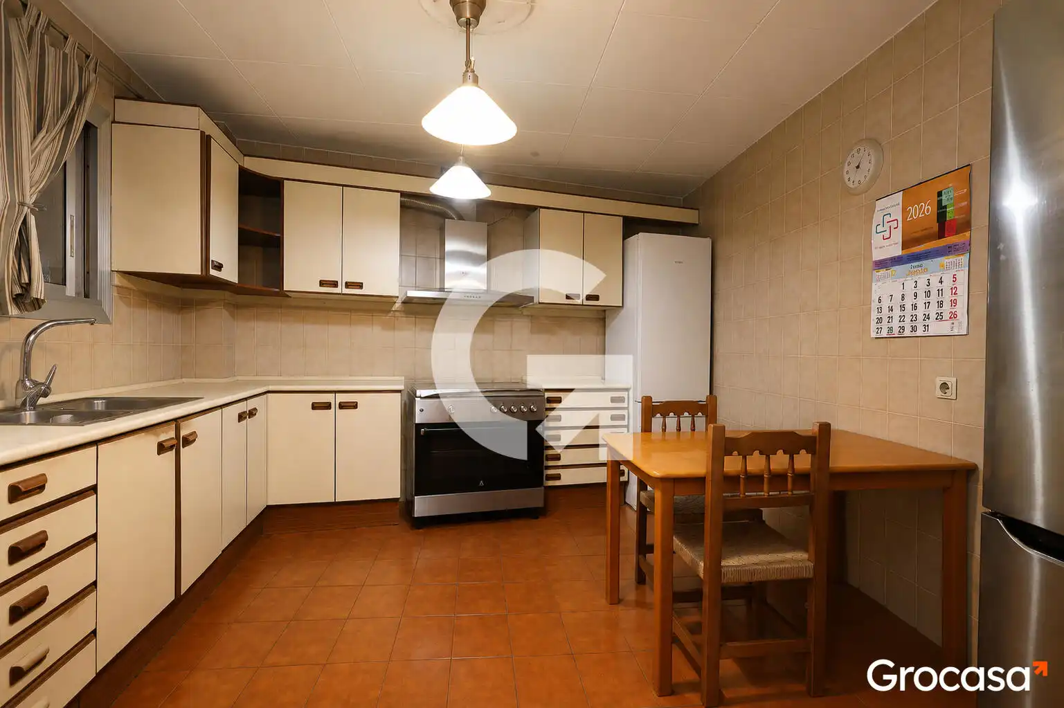 Küche von Wohnung zum Verkauf in Gavà mit Heizung, Terrasse und Ofen