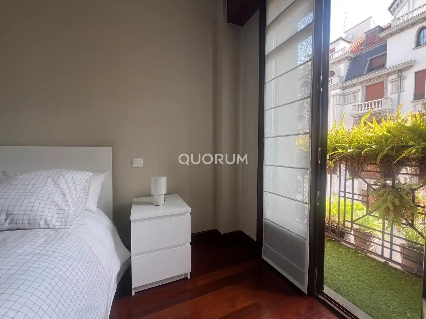 Bedroom of Flat for rent in Bilbao   with Heating and Furnished