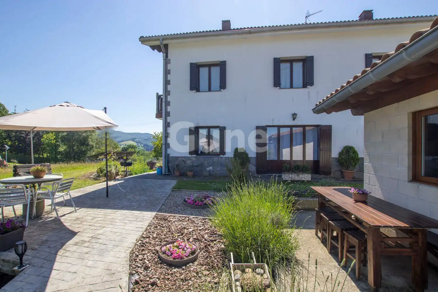 Jardín de Casa adosada en venta en Orendain con Calefacción, Terraza y Trastero