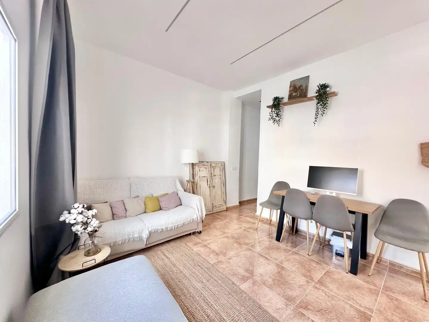 Sala de estar de Casa o chalet en venta en Málaga con Aire acondicionado y Amueblado