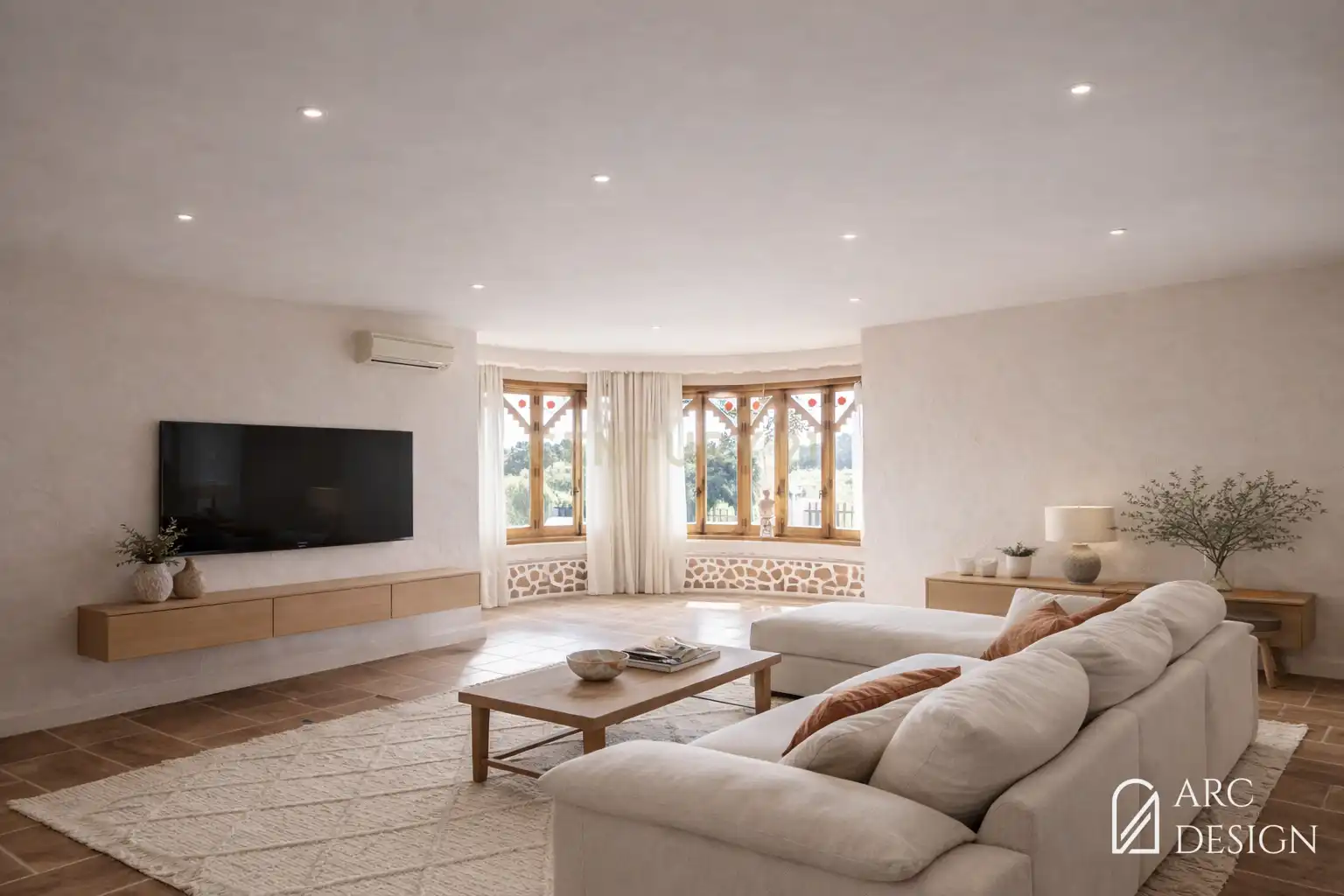 Sala de estar de Casa o chalet en venta en Torremolinos con Aire acondicionado, Jardín privado y Trastero