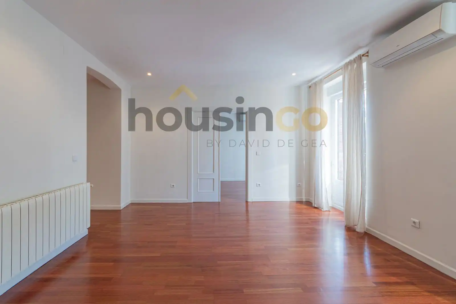 Sala de estar de Piso de alquiler en Barrio de Salamanca