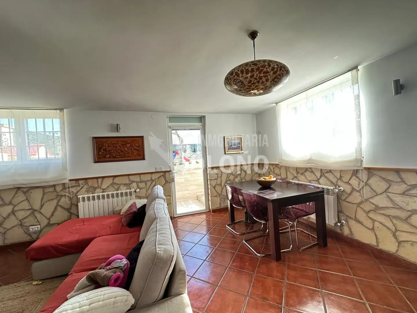 Living room of Houses for sale in Anguciana  with Heating, Private garden and Parquet flooring