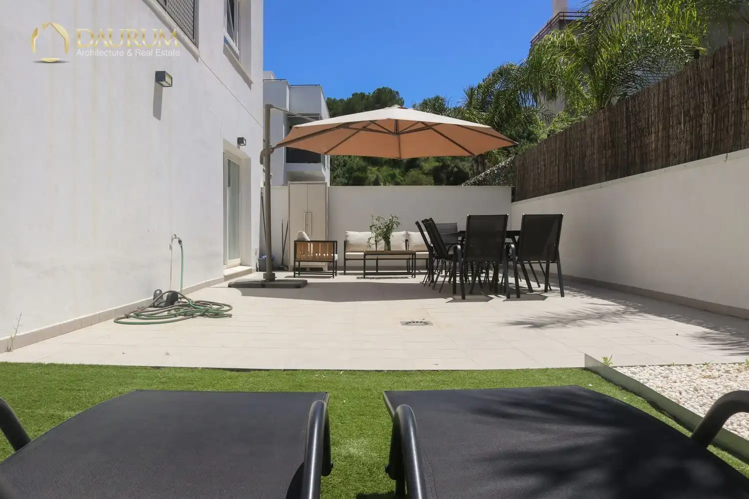Terrace of Flat for sale in Mijas  with Air Conditioner, Heating and Private garden