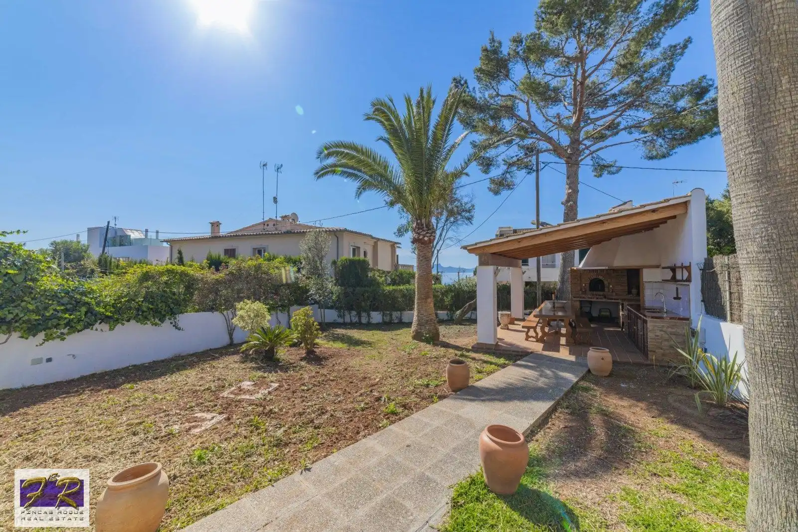 Jardí de Casa o xalet en venda en Alcúdia amb Aire condicionat