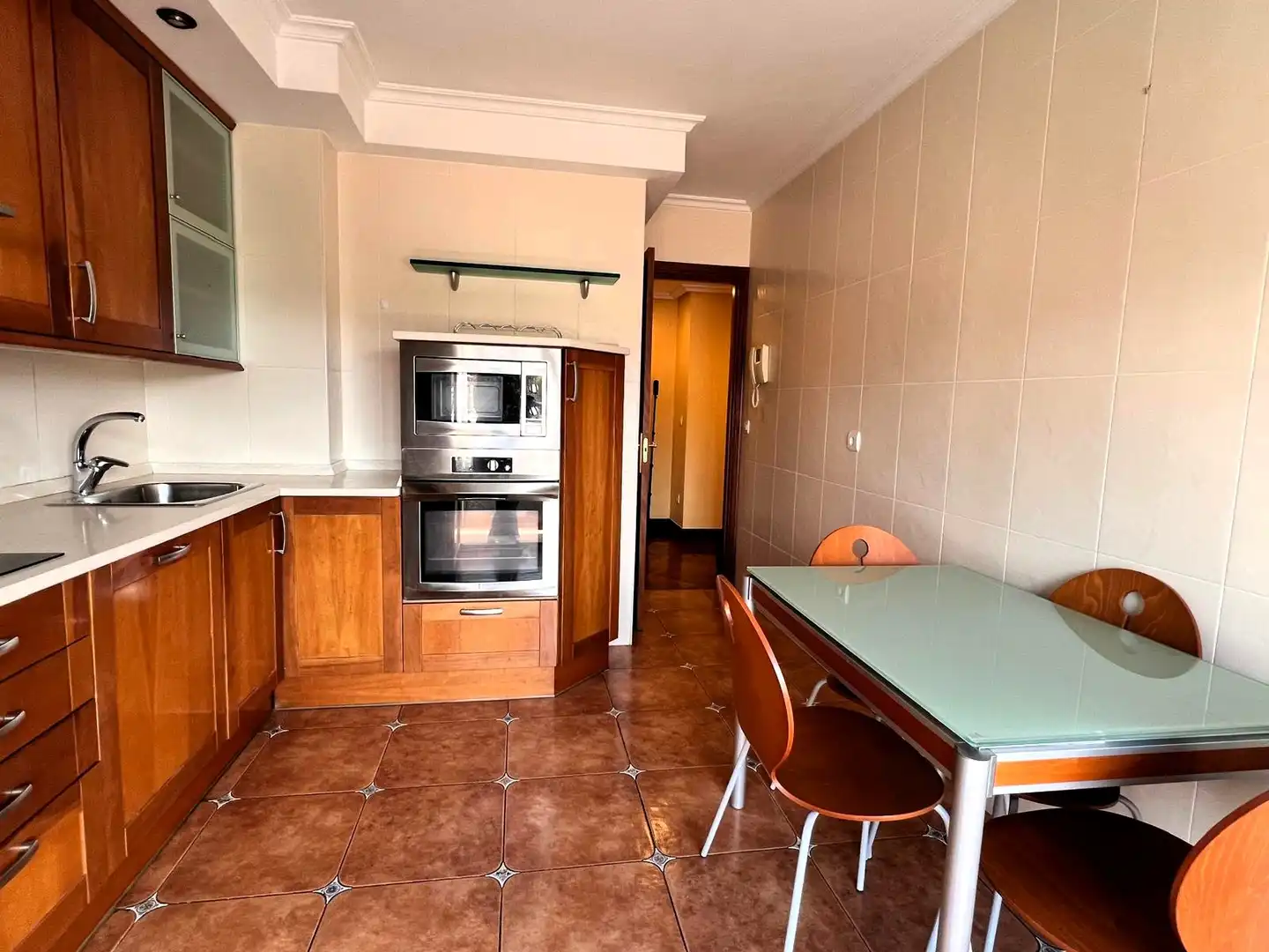 Küche von Wohnung zum Verkauf in Andoain mit Heizung, Parkett und Abstellraum