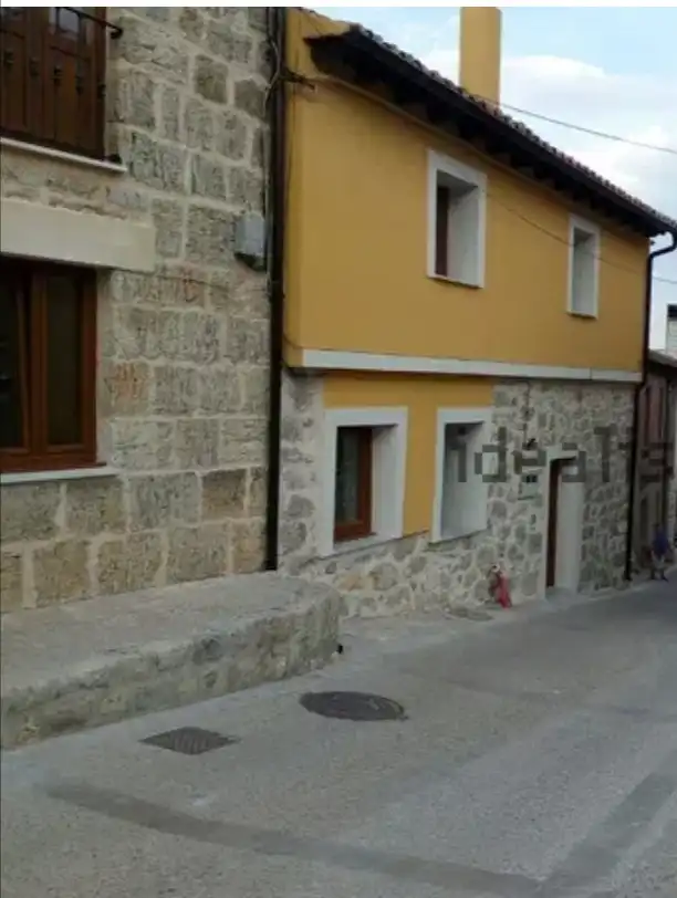 Vista exterior de Casa o chalet en venta en Castrojeriz con Calefacción, Jardín privado y Amueblado