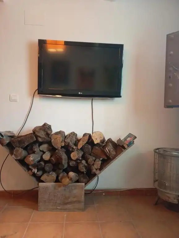 Sala d'estar de Casa o xalet en venda en Busquístar amb Terrassa i Moblat