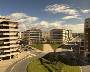 Exterior view of Flat for sale in  Logroño  with Heating, Storage room and Swimming Pool