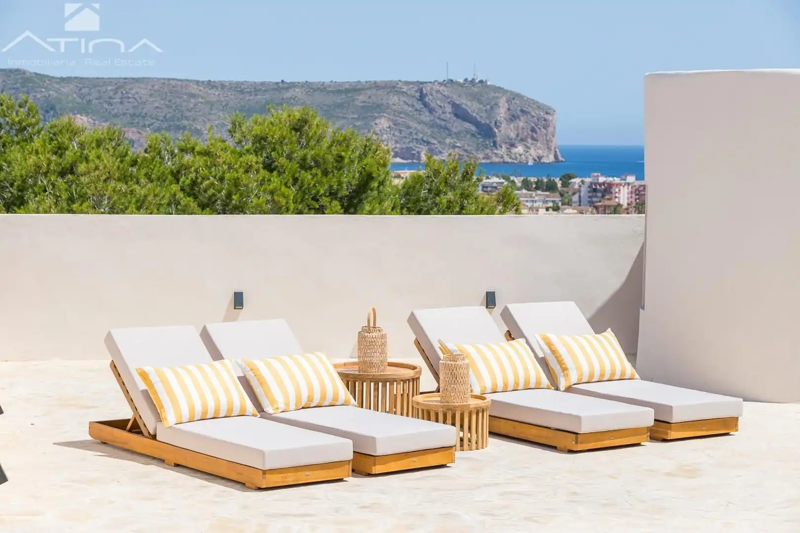 Terraza de Casa o chalet en venta en Jávea / Xàbia con Aire acondicionado, Calefacción y Jardín privado