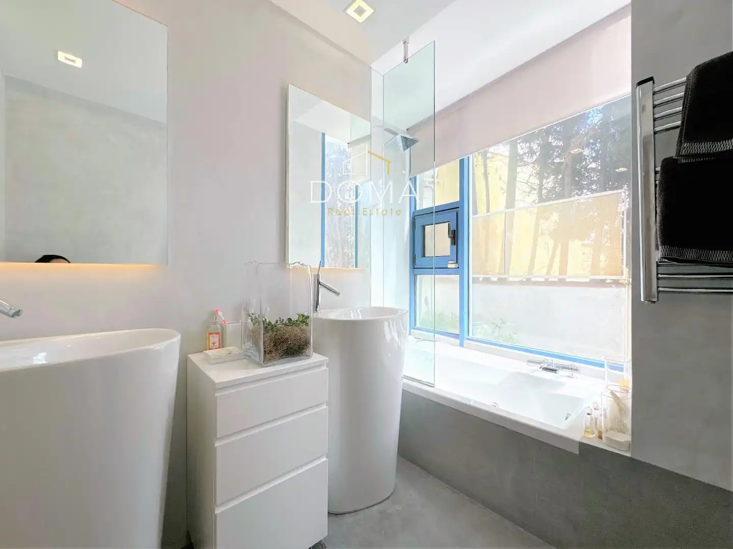 Baño de Casa o chalet en venta en Barcelona con Aire acondicionado, Calefacción y Jardín privado