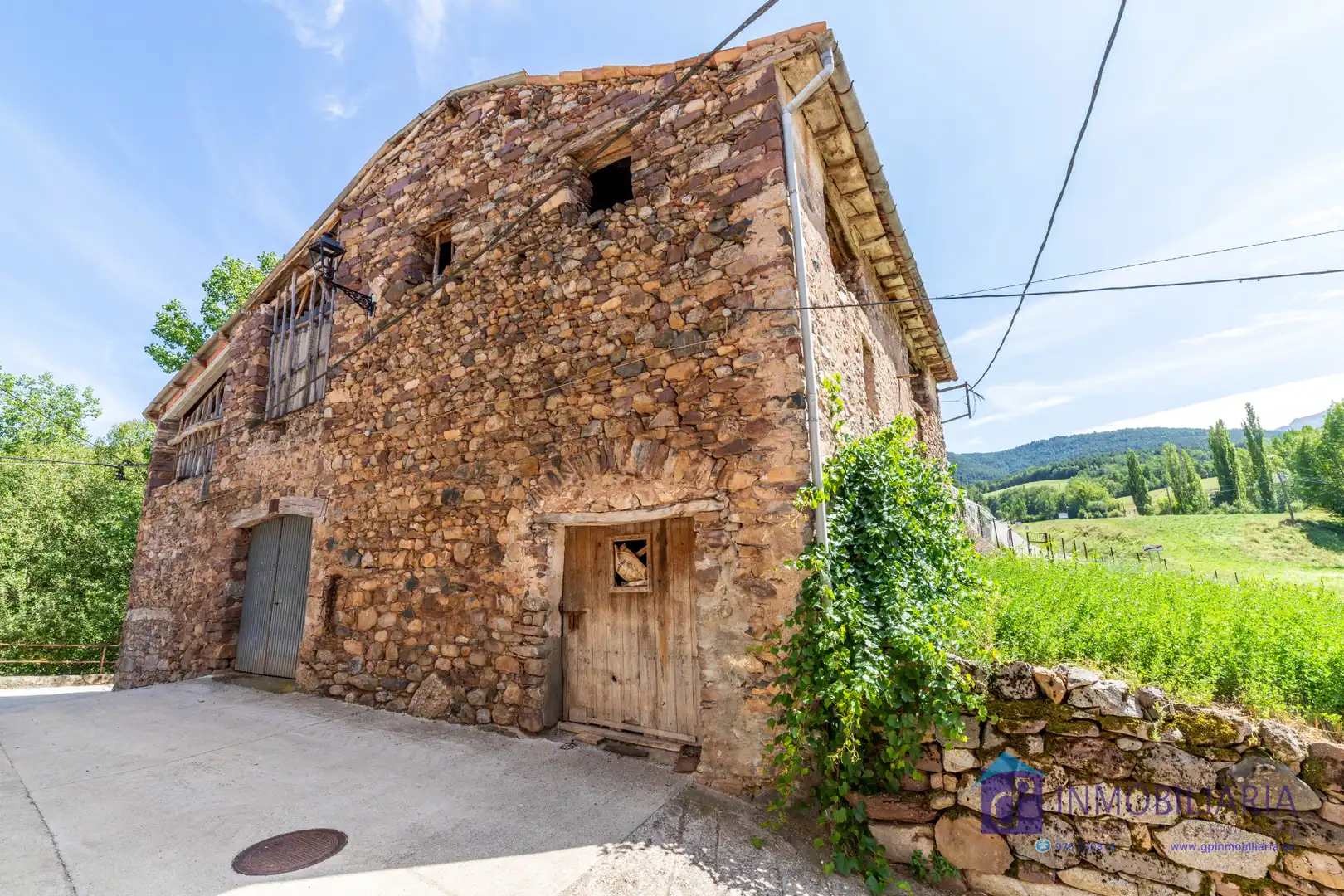 Vista exterior de Casa o xalet en venda en Bisaurri amb Jardí privat