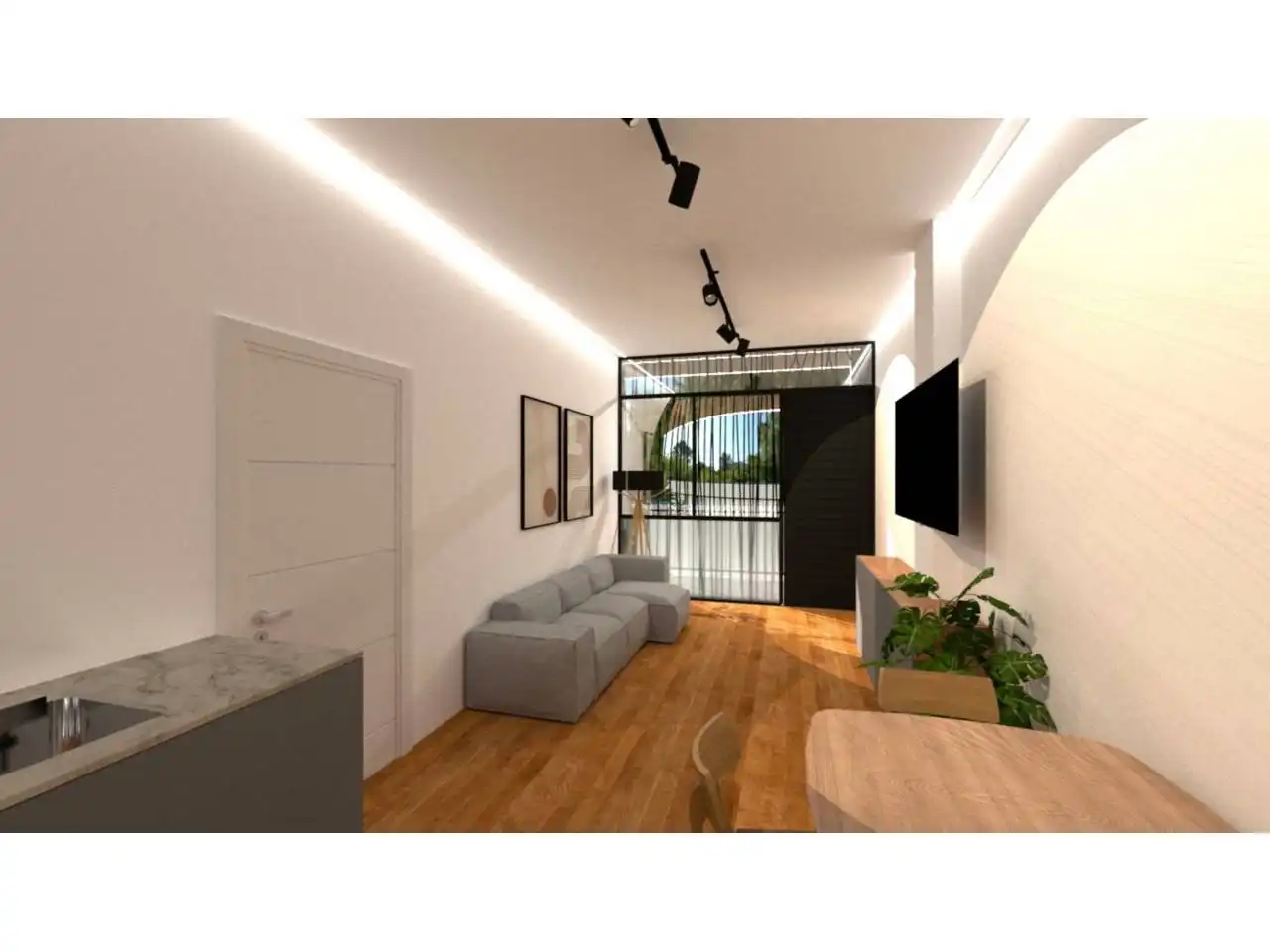 Living room of Apartments for sale in Murcia  with Air Conditioner
