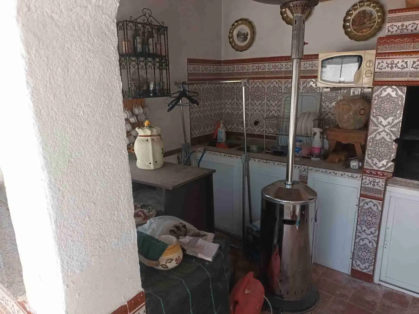 Cuina de Casa o xalet en venda en Marugán amb Calefacció, Jardí privat i Terrassa